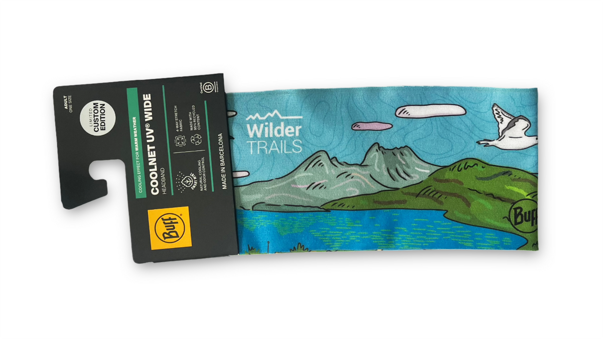 FIND YOUR FEET Wilder Trails Buff Headband TASMANIA AUSTRALIA