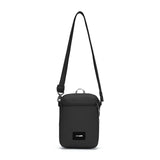 Pacsafe Go Festival Crossbody - Jet Black - Find Your Feet Australia Hobart Launceston Tasmania