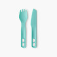 Sea To Summit Passage Cutlery Set (2 Piece) - Aqua Sea - Blue - Sky Blue - Teal - Cyan