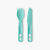 Sea To Summit Passage Cutlery Set (2 Piece) - Aqua Sea - Blue - Sky Blue - Teal - Cyan