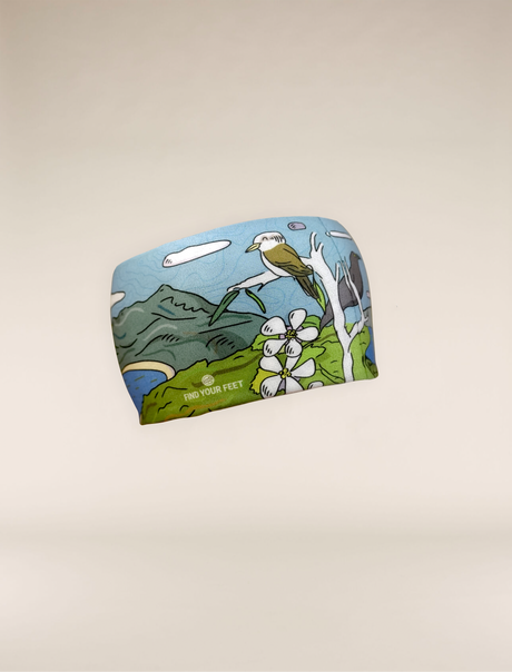 FIND YOUR FEET Wilder Trails Buff Headband TASMANIA AUSTRALIA