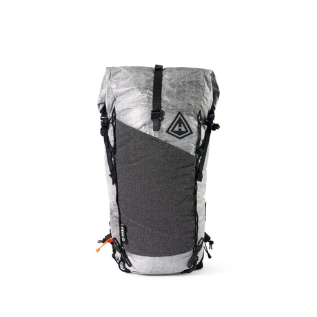 Gray and black backpack with a brand logo on a white background  - Hyperlite Mountain Gear Pemi 15 Backpack