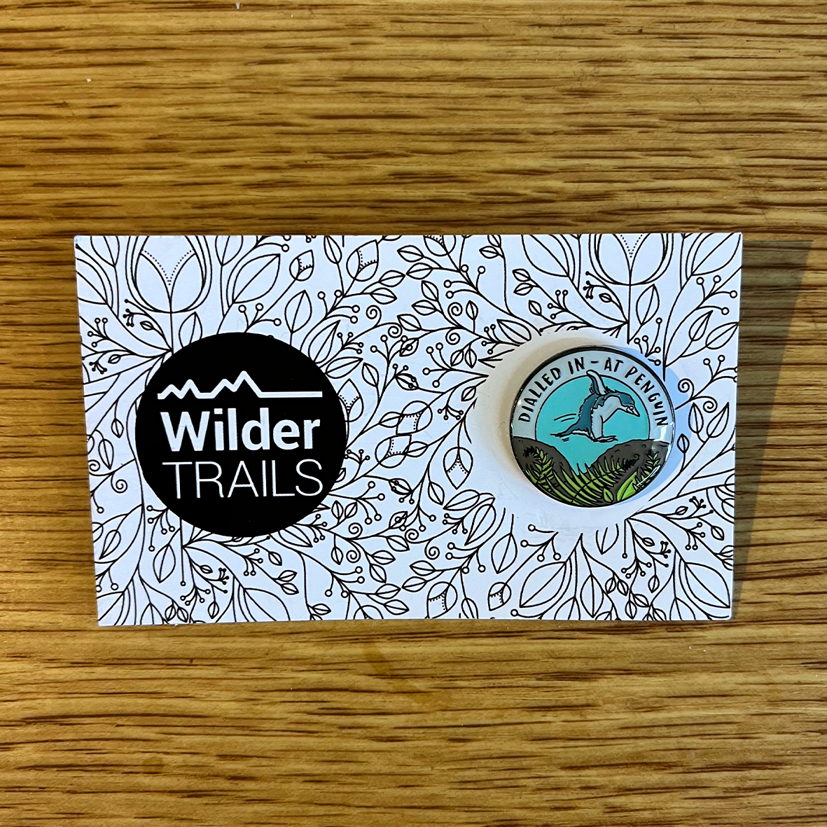 Wilder Trails Pins - Dialled In - At Penguin - Find Your Feet Australia Hobart Launceston Tasmania