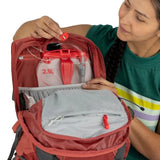Osprey Tempest 22 Backpack (Women's) - Red Pampas/Coal Grey