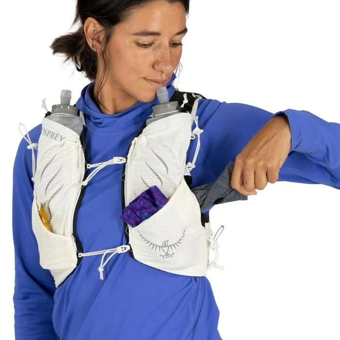 Osprey Dyna Pro 10 Run Hydration Vest (Women's) - Mystery White