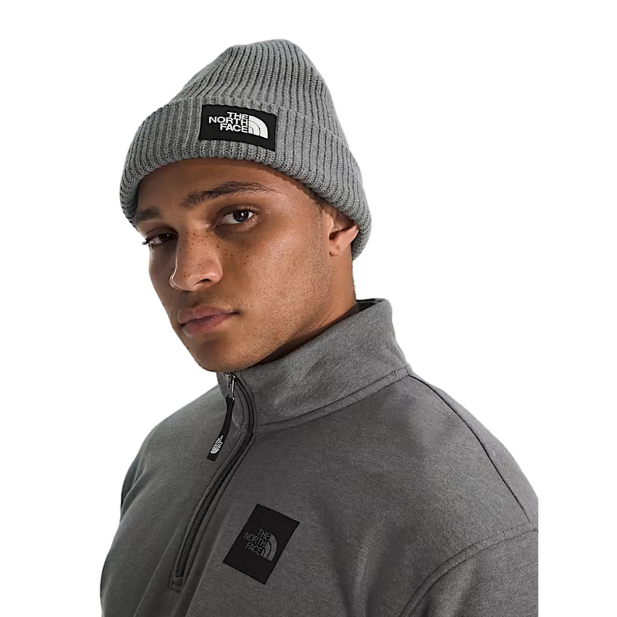 The North Face Salty Lined Beanie - TNF Medium Grey