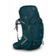 Teal Osprey hiking backpack on a white background - Osprey Ariel Plus 70 Backpack (Women's) - Night Jungle Blue