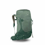 Green Osprey backpack on a white background - Osprey Stratos 36 Backpack (Men's) - Pine Leaf Green