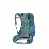 Blue hydration backpack on a white background - Osprey Sirrus 24 Backpack (Women's) - Sevres Blue