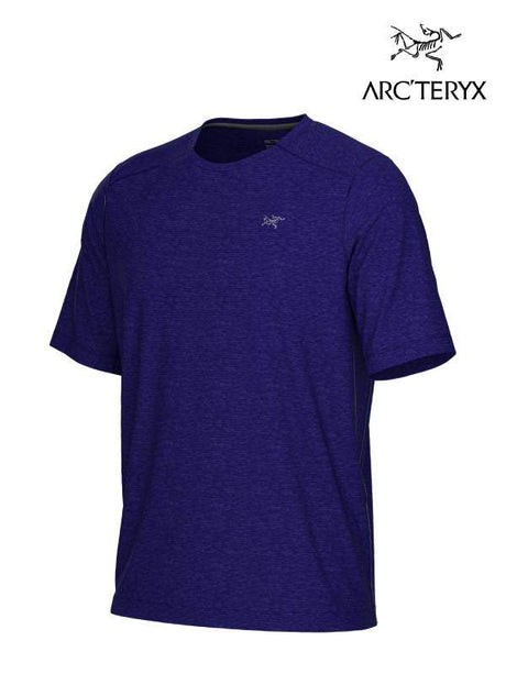 Arc'teryx Cormac Crew Neck Shirt Shortsleeve (Men's) - Soulsonic Heather - Find Your Feet Australia Hobart Launceston Tasmania
