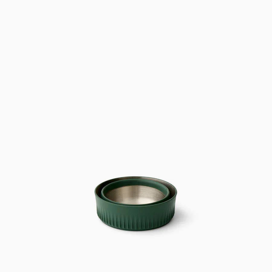 Sea To Summit Detour Stainless Steel Collapsible Mug - Laurel Wreath - Find Your Feet Australia Hobart Launceston Tasmania