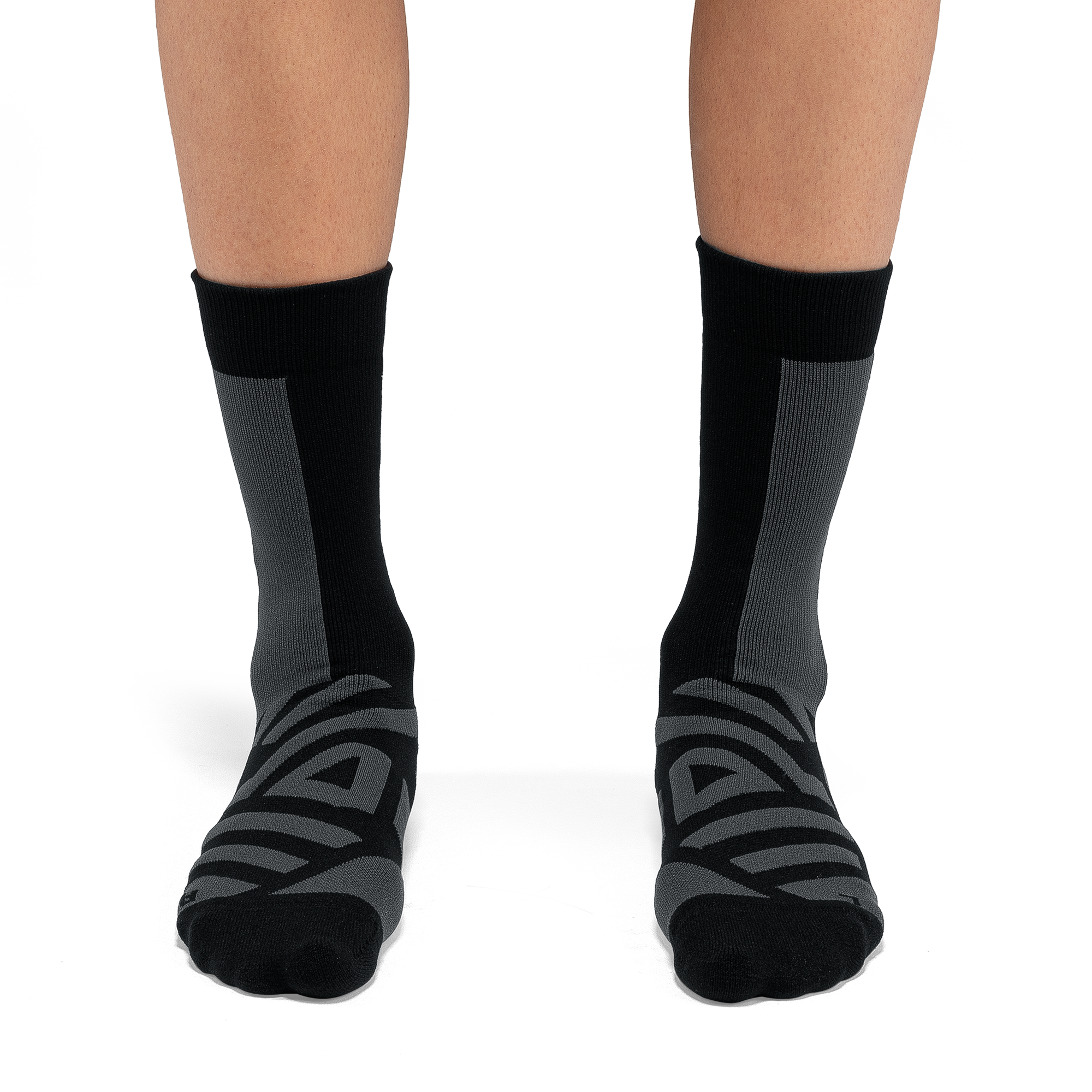 On Performance High Socks (Women's) - Black/Shadow - Find Your Feet Australia Hobart Launceston Tasmania