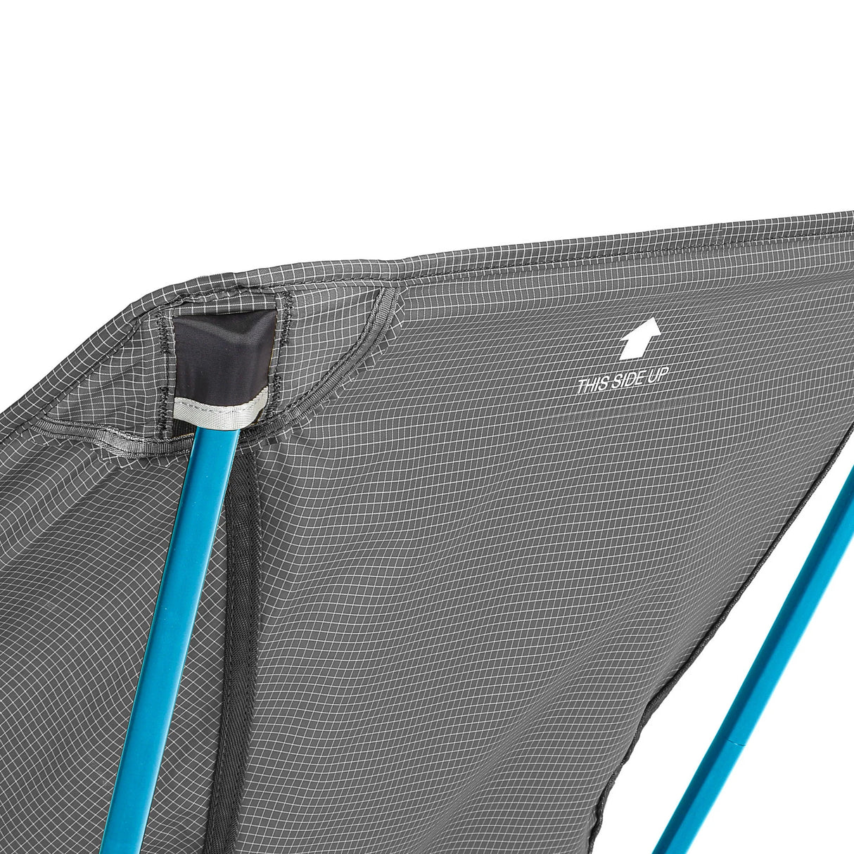 Helinox Chair Zero Large - Black With Blue Frame