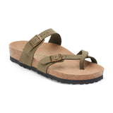 Birkenstock Mayari Vegan Pine Green Synthetic (Women's)