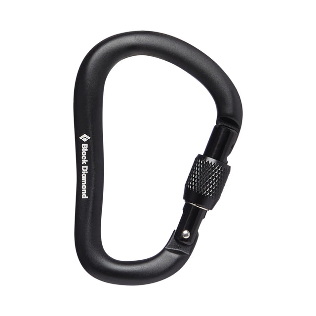 Black Diamond Rocklock Screwgate Carabiner - Black