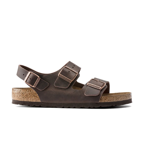 Birkenstock Milano Oiled Leather Regular - Habana - Find Your Feet Australia Hobart Launceston Tasmania