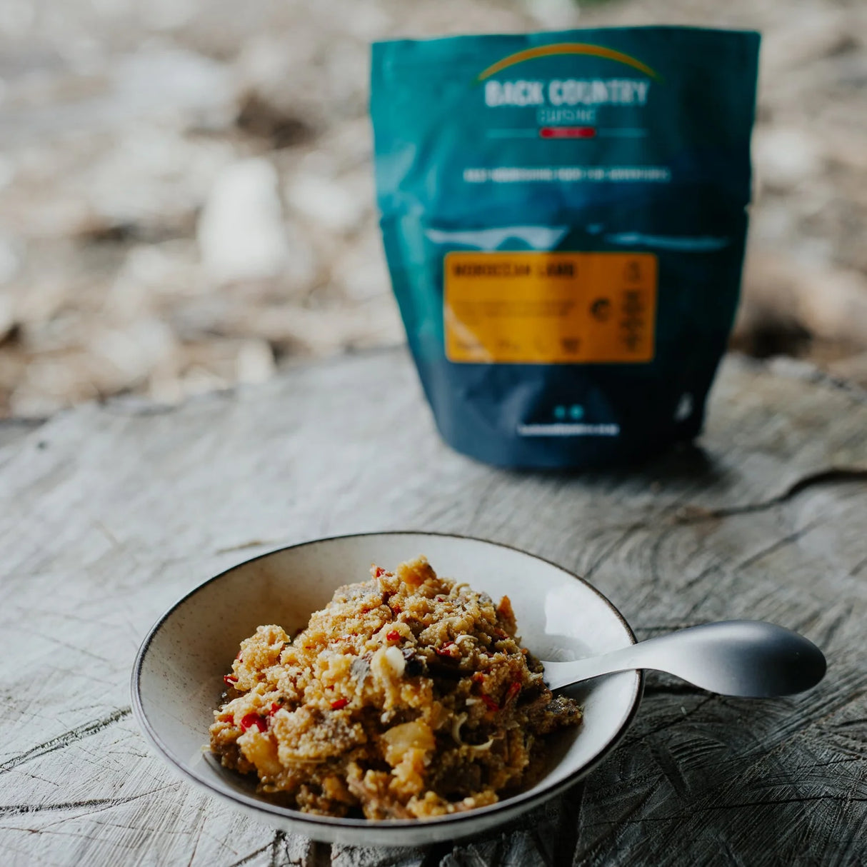 Back Country Cuisine Meals - Regular - Moroccan Lamb - Find Your Feet Australia Hobart Launceston Tasmania