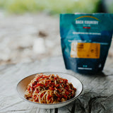 Back Country Cuisine Meals - Regular - Mushroom Bolognaise - Find Your Feet Australia Hobart Launceston Tasmania