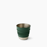 Sea To Summit Detour Stainless Steel Collapsible Mug - Laurel Wreath - Find Your Feet Australia Hobart Launceston Tasmania