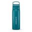 LifeStraw Go 2.0 Stainless Steel Water Filter Bottle 500ml - Laguna Teal - Blue