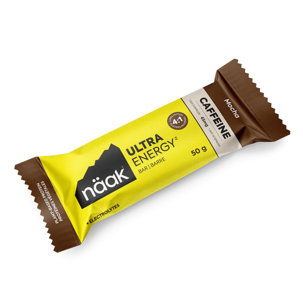 Näak Ultra Energy Bars - Mocha (65mg Caf) - Find Your Feet Australia Hobart Launceston Tasmania