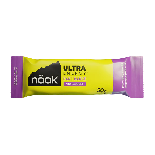 Näak Ultra Energy Bars - Banana & Chocolate - Find Your Feet Australia Hobart Launceston Tasmania