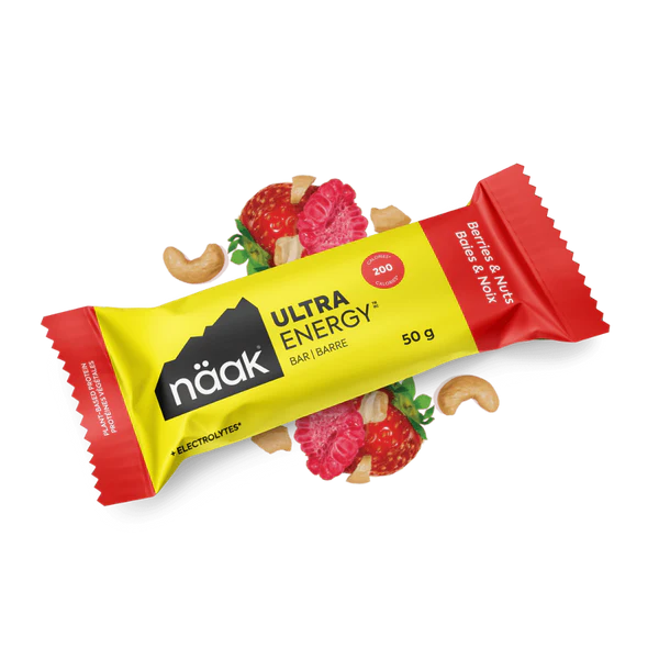 Näak Ultra Energy Bars - Berries & Nuts - Find Your Feet Australia Hobart Launceston Tasmania