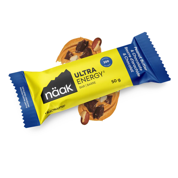 Näak Ultra Energy Bars - Peanut Butter & Chocolate - Find Your Feet Australia Hobart Launceston Tasmania