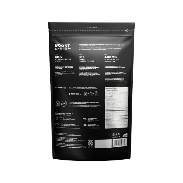 Näak Boost Energy Drink Mix - Bag - 960g - 15 Serve