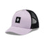Black Diamond Trucker Hat - Soft Lilac/Black Icon Patch