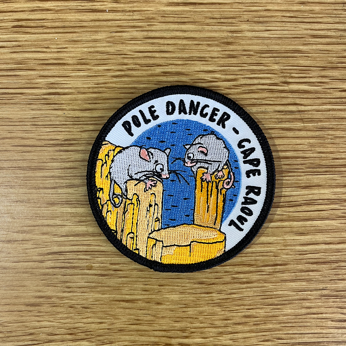 Wilder Trails Patches - Pole Dancer - Cape Raoul - Find Your Feet Australia Hobart Launceston Tasmania