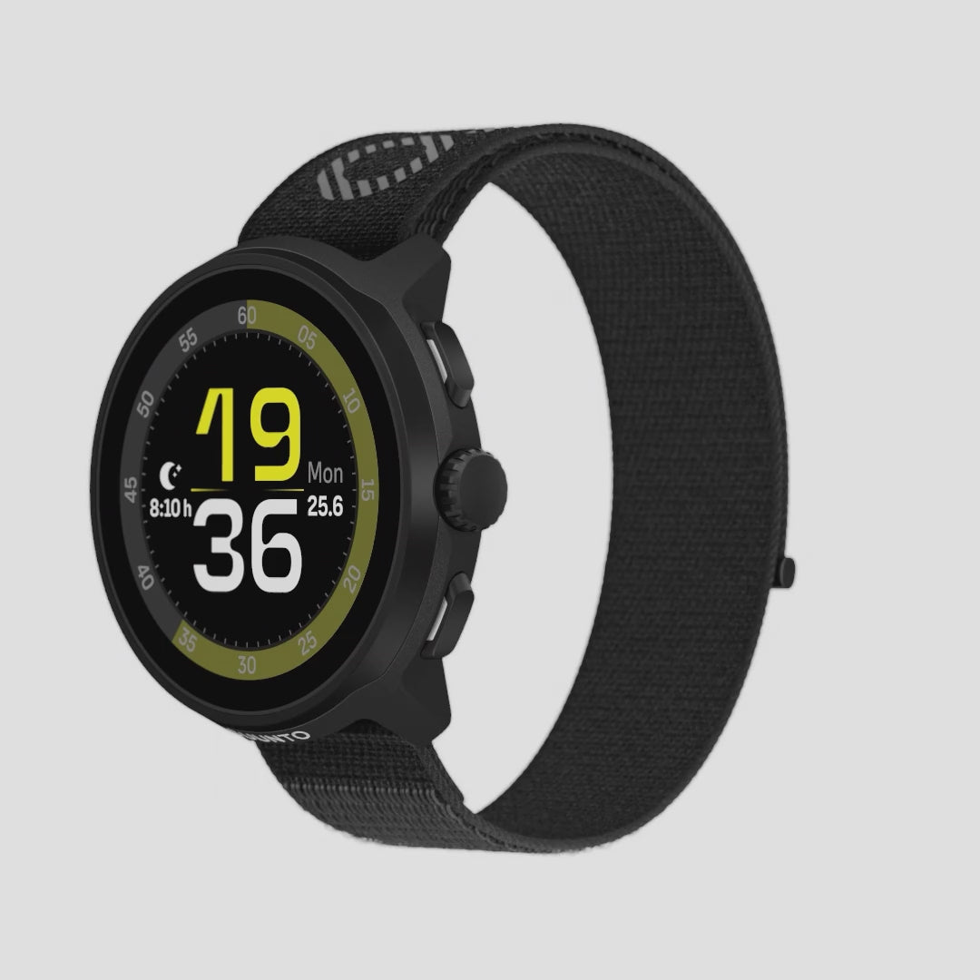 Suunto Run - All Black - Coral Orange - Frost Grey - Lime - Find Your Feet Australia Hobart Launceston Tasmania