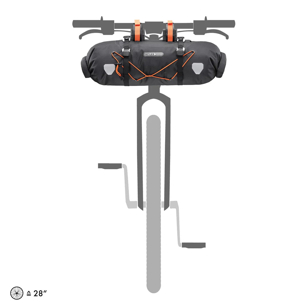ORTLIEB Handlebar-Pack - 15L - Black Matt - Find Your Feet Australia Hobart Launceston Tasmania