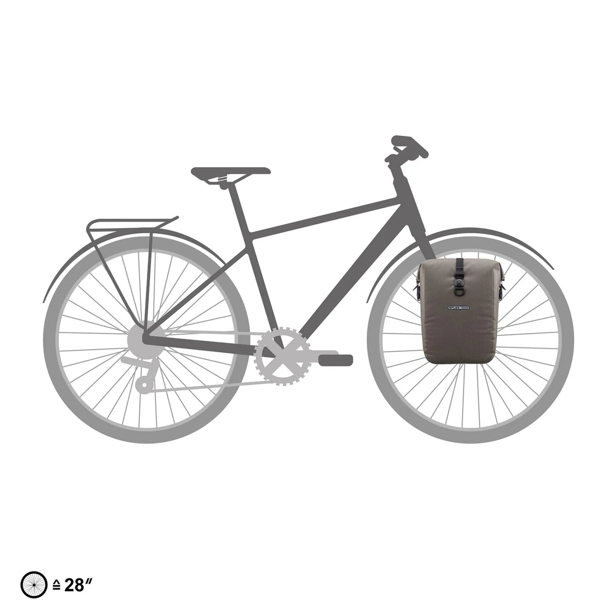 ORTLIEB Gravel Pack - Dark Sand - QL2.1
