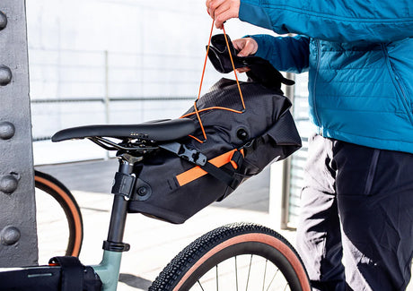 ORTLIEB Seat-Pack - 11 Litres - 16.5 Litres - Black Matt - Find Your Feet Australia Hobart Launceston Tasmania