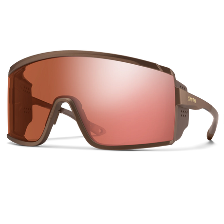  - Smith Pursuit Sunglasses - Matte Gold Dust | ChromaPop Glacier Photochromic Rose Gold Mirror
