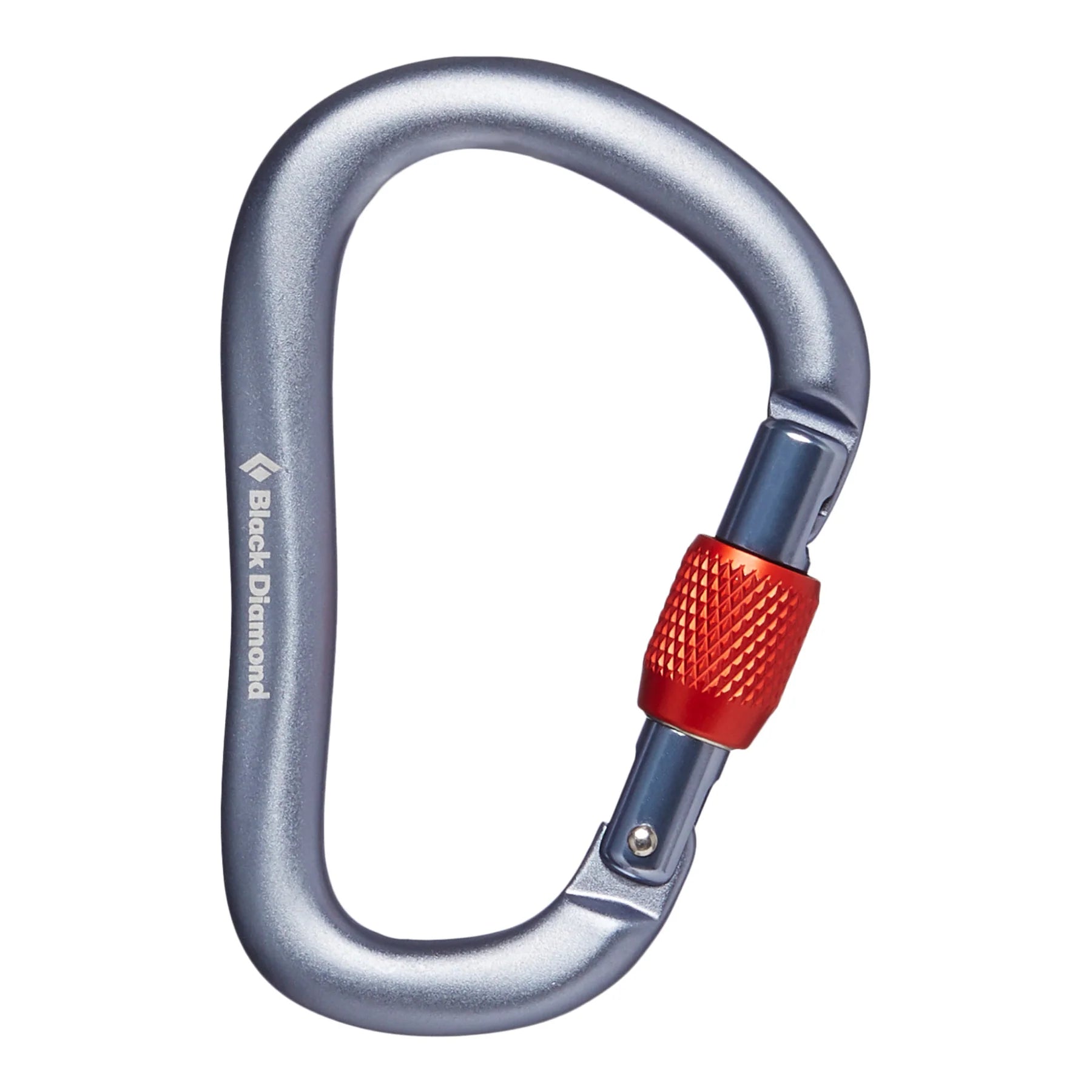 Black Diamond Rocklock Screwgate Carabiner - Grey - Find Your Feet Australia Hobart Launceston Tasmania