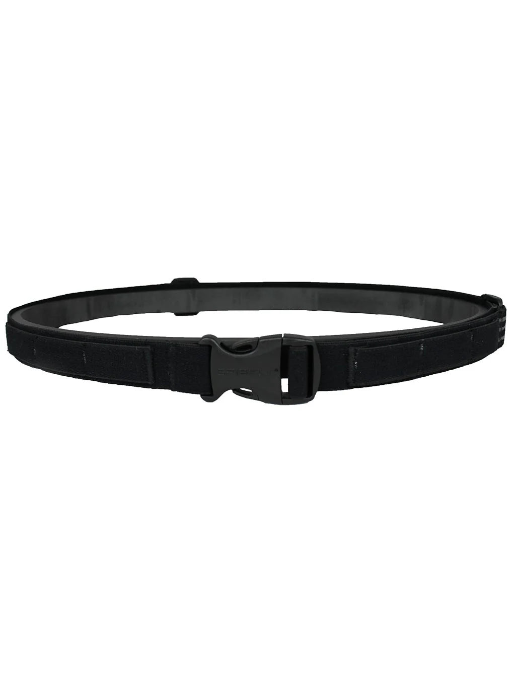 Black belt on a white background - SPIbelt Race Number Belt - Black