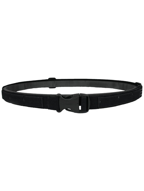 Black belt on a white background - SPIbelt Race Number Belt - Black