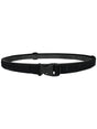 Black belt on a white background - SPIbelt Race Number Belt - Black