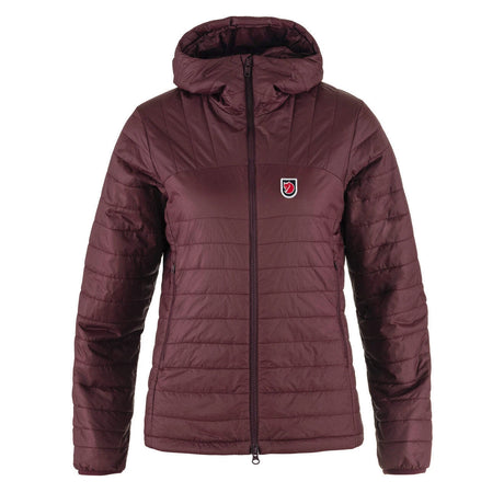 Fjällräven Expedition X-Lätt Hoodie (Women's) - Port - Purple 
