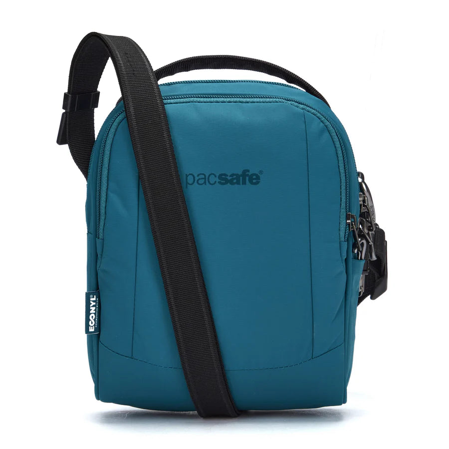 Pacsafe Metrosafe LS100 Crossbody - Tidal Teal - Find Your Feet Australia Hobart Launceston Tasmania