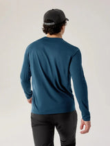 Arc'teryx Cormac Crew Neck Shirt Long Sleeve (Men's) - Nightscape Heather