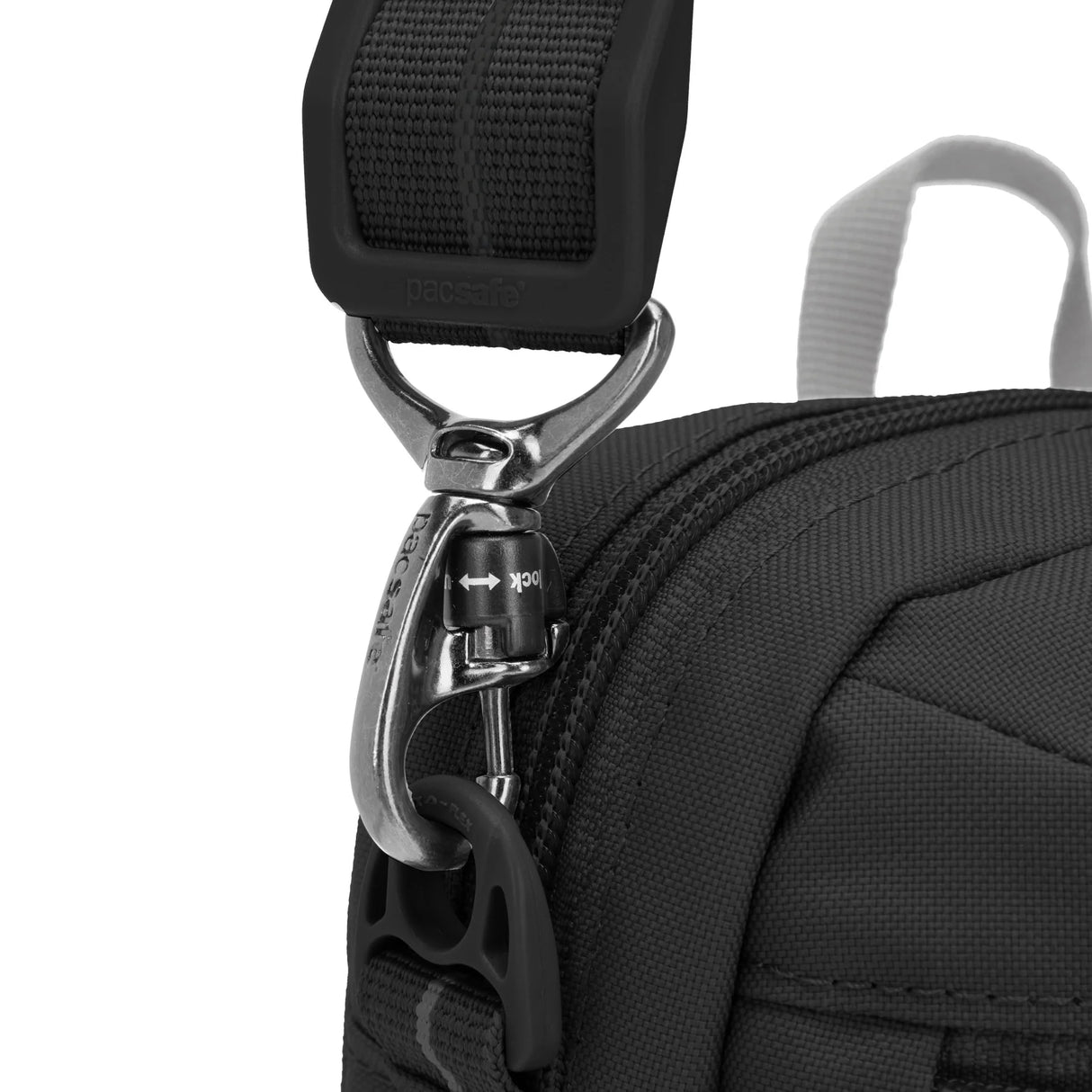Pacsafe Go Festival Crossbody - Jet Black - Find Your Feet Australia Hobart Launceston Tasmania