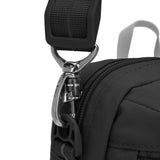 Pacsafe Go Festival Crossbody - Jet Black - Find Your Feet Australia Hobart Launceston Tasmania