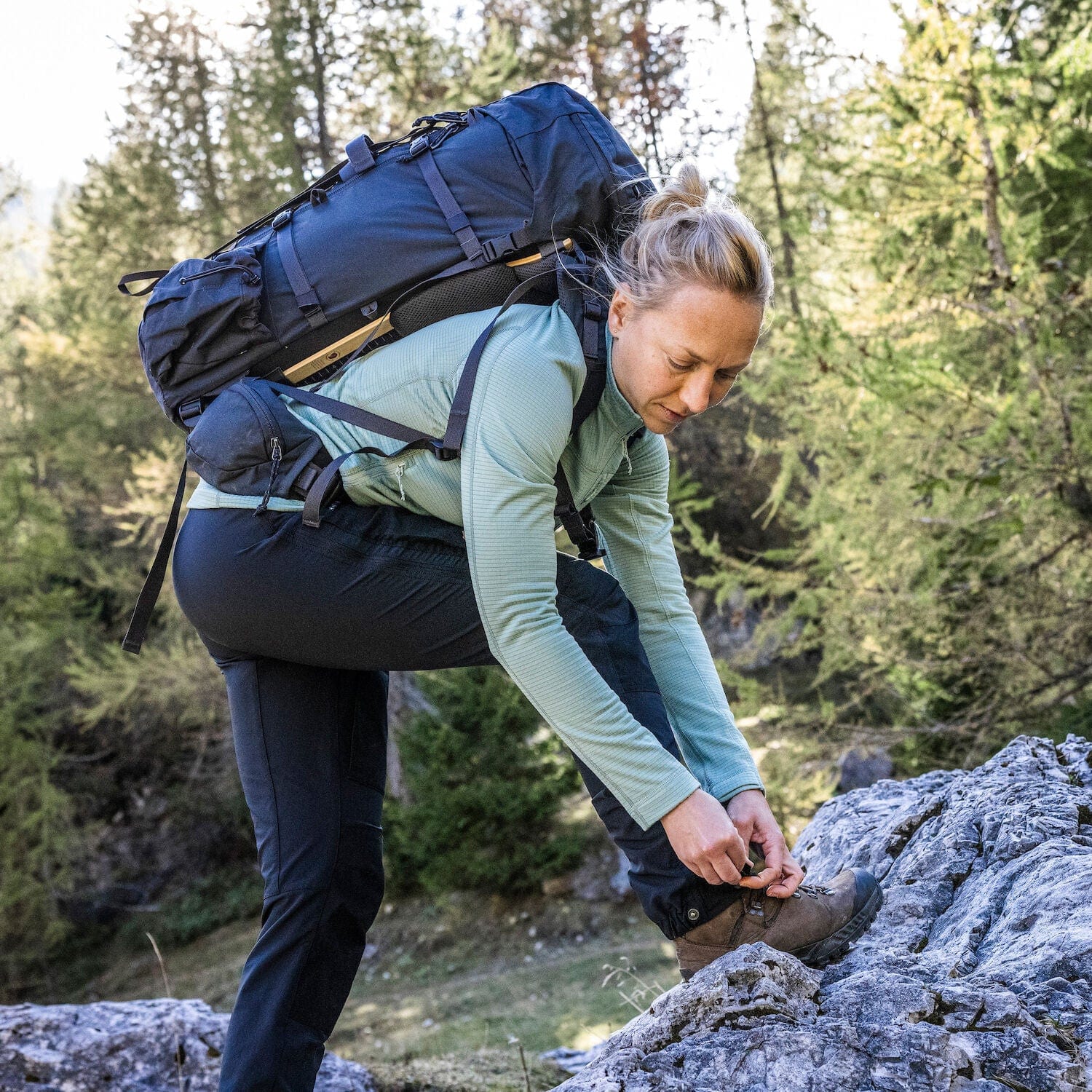 Fjällräven Keb Agile Trousers (Women's) - Black