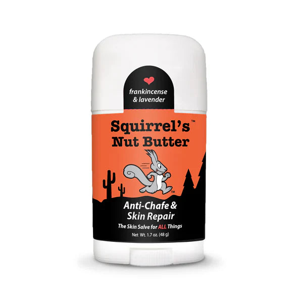 Squirrel's Nut Butter All Natural Anti-Chafe Salve Stick w/ Frankincense & Lavender