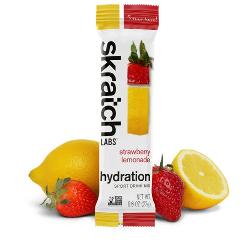 Skratch Labs Hydration Sport Drink Mix - 22g - Strawberry Lemonade - Find Your Feet Australia Hobart Launceston Tasmania