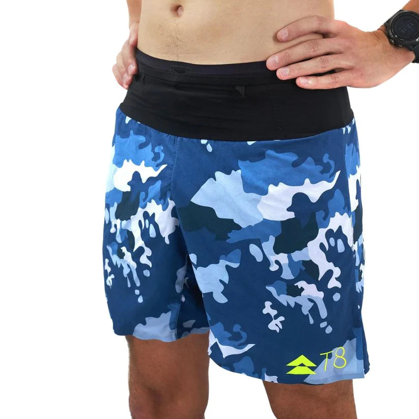 T8 Sherpa Shorts V2 (Men's) - Camo Blue - Find Your Feet Australia Hobart Launceston Tasmania