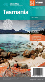 Tasmania State Map 4th Edition
